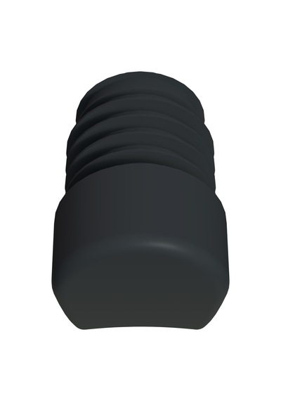 Cateksss 25 Mm At Nalı Kademeli Sandalye Pabucu Antrasit Gri - 40 Lı Paket