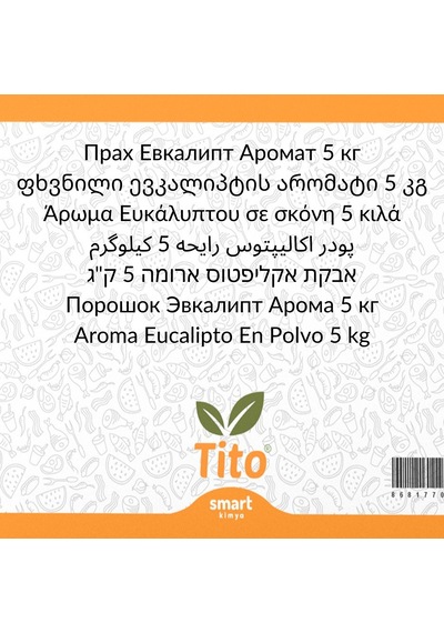 Toz Okaliptus Aroması 5 Kg