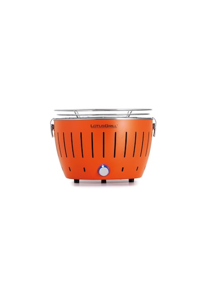 Lotusgrill S Dumansız Kömürlü Mangal - Çantalı, Taşınabilir Kamp Barbeküsü Turuncu