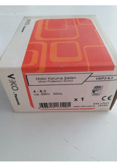 VMP2-6,3  4-6,3 AMPER MOTOR KORUMA ROLESİ