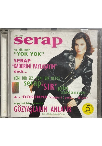 Müzik Cd'sidir Plak Değildir Cd Serap Gözyaşlarım Anlatır Cd