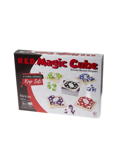 Hed Magic Cube Görsel Beceri Oyunu