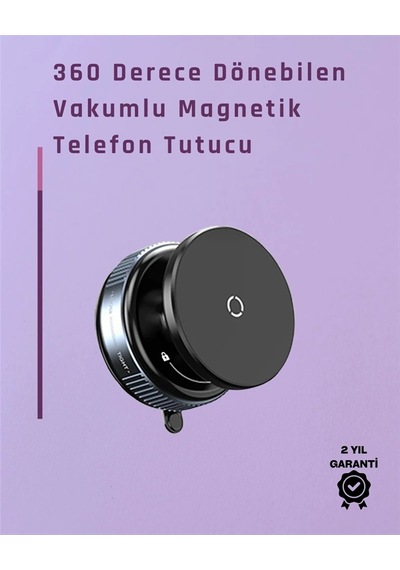 Hubrendy Tekno Çift Taraflı Vakum Emme Özellikli 4.7+ İnç Telefon Tutucu Güvenli Sabitleme Diğer