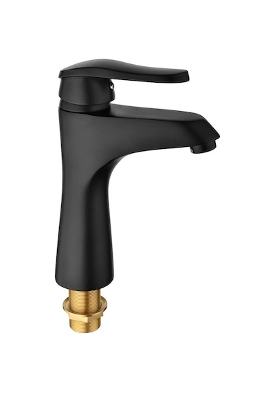 Vilas Efsun New Premium Uzun Lavabo Bataryası Siyah