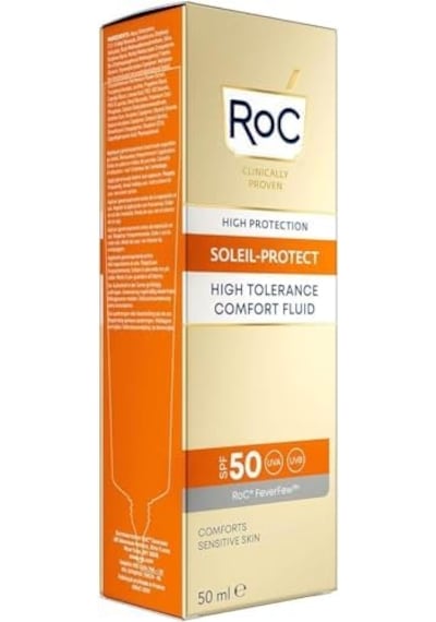 Roc Tolerance Fluid Hassas Ciltler İçin Spf50+ Güneş Kremi 50 Ml