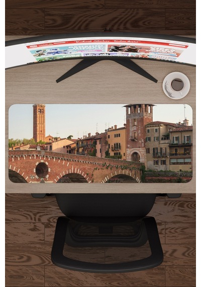 İtalya V1 70x30 Xl Gaming Kauçuk Kaymaz Taban Mouse Pad Fare Altlığı