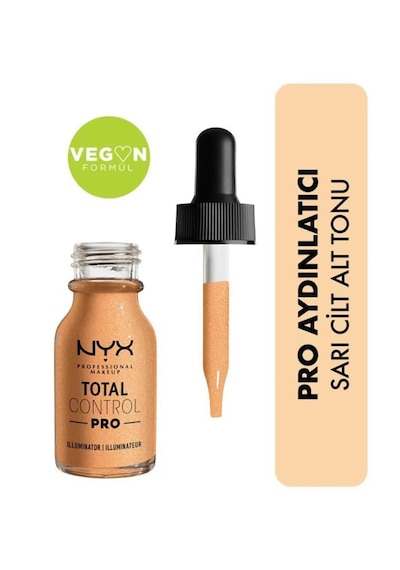 Nyx Professional Makeup Total Control Pro Aydınlatıcı 02 Warm