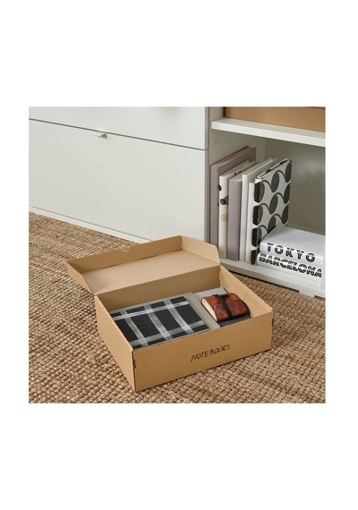 Ikea Vattentrag Kapaklı Kutu, Kahverengi, 32x23x10 Cm