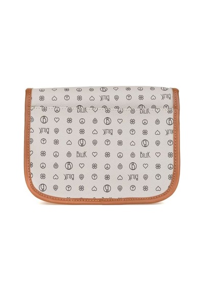Bilik Deri Monogram Gri/taba Kadın Çapraz Askılı Çanta İv Z-24-mn 001