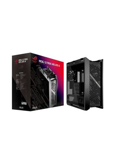 Asus Rog Strix HelIos Uyumlu Iı Gx601s Black Edition 4x140mm Fan Mesh Çift Temperli Cam Usb 3.2 Mid Tower E-atx Gaming Kasa