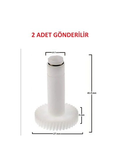Mikser Çırpıcı Dişlisi 2 Adet