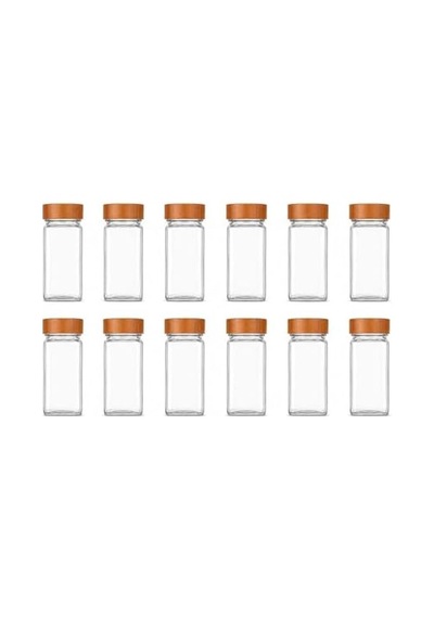 Bambu Kapaklı Cam Baharatlık Seti 12 Adet, Şeffaf Kare Baharat Kavanozu, Plastik Delikli İç Kapaklı Kontrollü Döküm Sistemi, 11x4x4 Cm Mutfak Düzenleyici Baharat Saklama Kabı Seti Diğer Bambu Kapaklı Cam Baharatlık Seti 12 Adet, Şeffaf Kare Baharat Kavanozu, Plastik Delikli İç Kapaklı Kontrollü Döküm Sistemi, 11x4x4 Cm Mutfak Düzenleyici Baharat Saklama Kabı Seti Diğer