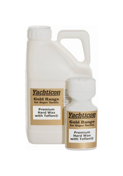 Yachticon - Gold Serisi Teflonlu Sert Vaks Ve Koruyucu 5 Lt : Teflon Teknolojisiyle Teknelerde Uzun Ömürlü Ayna Parlaklığı Ve Zırh Gibi Koruma