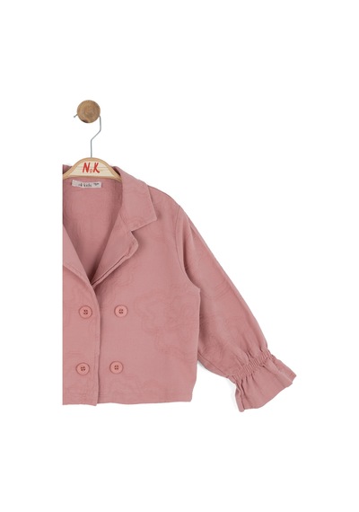 Xo Kids Kız Çocuk Ceket 4-8 Yaş 31517 Gülkurusu