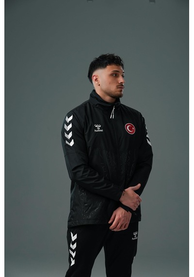 Hummel Dream Milli Takım Yağmurluk Siyah