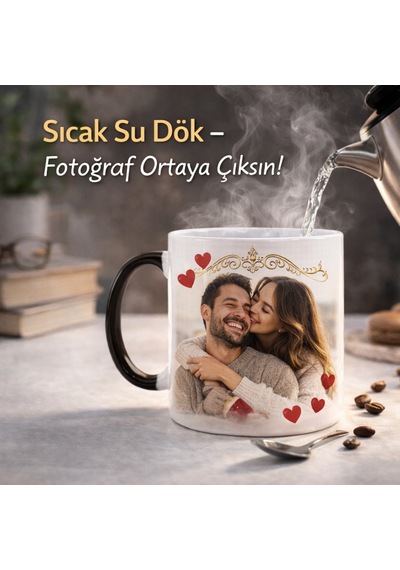 Sihirli Kupa Baskı Siyah