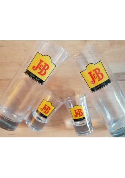 2 Adet Jb Shot + 2 Adet Long Votka Bardağı