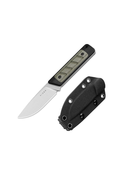 Smolt Kamp 14c28n Black G10 & Micarta 1063a6 Koyu Kahverengi