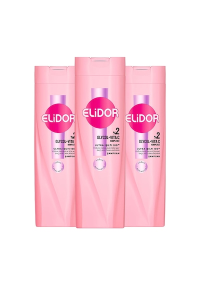 Elidor Saç Bakım Şampuanı Ultra Işıltı Yoğun Parlaklık 400 Ml X3