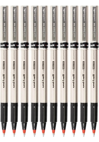 Kırmızı Pilot Kalem Ub-177 Fine Deluxe 10 Adet Uniball Pilot Kalem 0.5 Mm Roller Uçlu Pilot Kalem İnce Uçlu Likit Mürek Kırmızı Kırmızı Pilot Kalem Ub-177 Fine Deluxe 10 Adet Uniball Pilot Kalem 0.5 Mm Roller Uçlu Pilot Kalem İnce Uçlu Likit Mürek Kırmızı