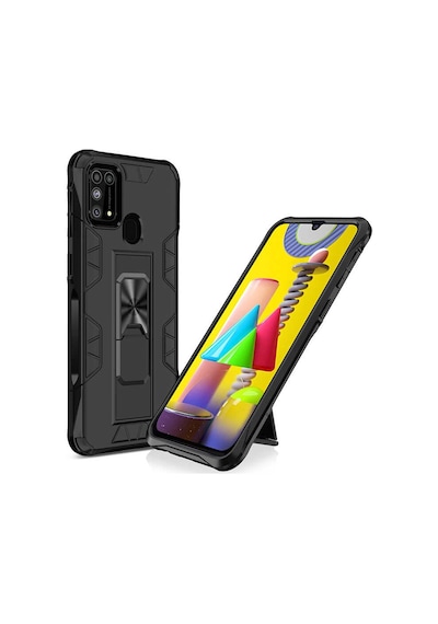 Samsung Galaxy Uyumlu M31 Kilif Miknatisli Standli Silikon Kapak 426895986