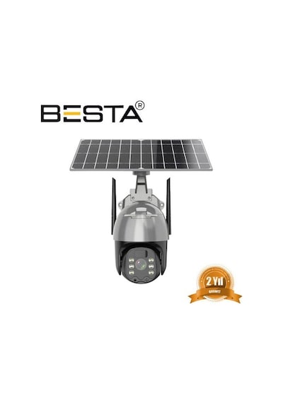 Solar Speed Dome Wifi Ptz Kablosuz Güvenlik Kamerası Kd-2085