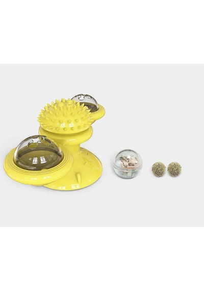 Pet Life 'windmill' Dönen Vakumlu Dönen Kedi Oyuncağı S338