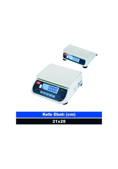Srp 3 Kg 0.5 Gr Tartım Terazisi Çift Ekran Onaylı
