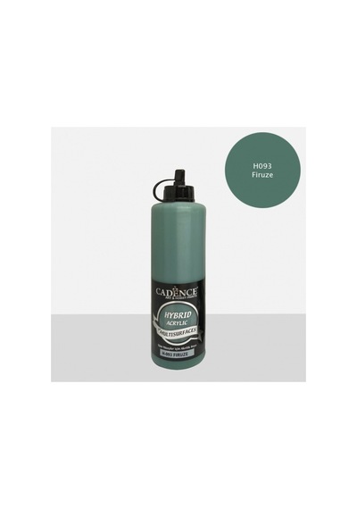 Hibrit Multisurface Akrilik Boya 500 Ml H093 Firuze Firuze