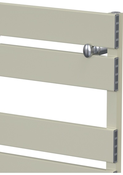 Hestia RAL9010 Bath Alüminyum Havlupan 490 X 1000 Aks:460 Beyaz