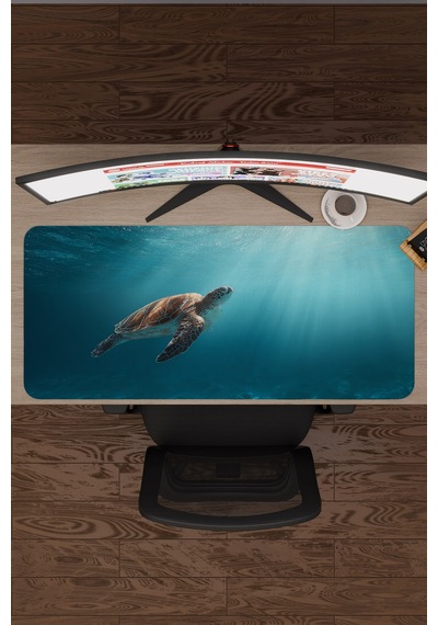 Sualtı Kaymaz Dikişli Kauçuk Oyuncu Mousepad V4 - 90x40 Xxl Gaming Mouse Pad Fare Altlığı
