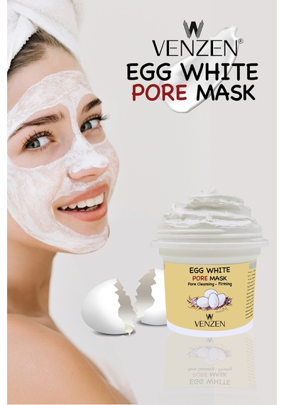 Egg White Yumurta Akı Maskesi-peeling,siyah Nokta,akne Temizleme,gözenek Sıkılaştırıcı 125g