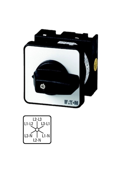 Eaton T0-3-15924/e Pako Şalter 6 Poz Voltmetre Komütatörü