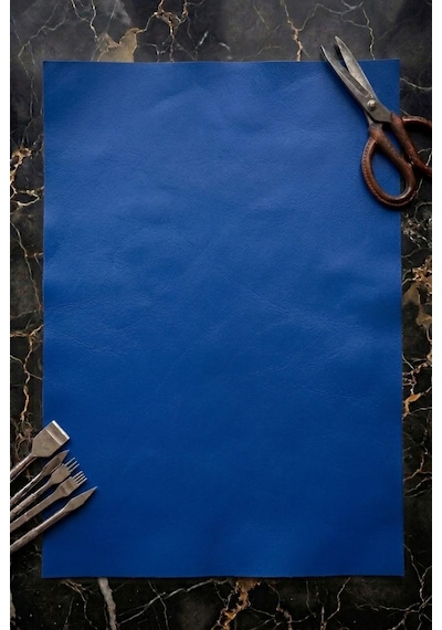 Kendinden Yapışkanlı Deri Yama Koltuk Sandalye Araç İçi Kaplama Ve Yırtık Tamir Kumaşı 75cm X 100cm Saks