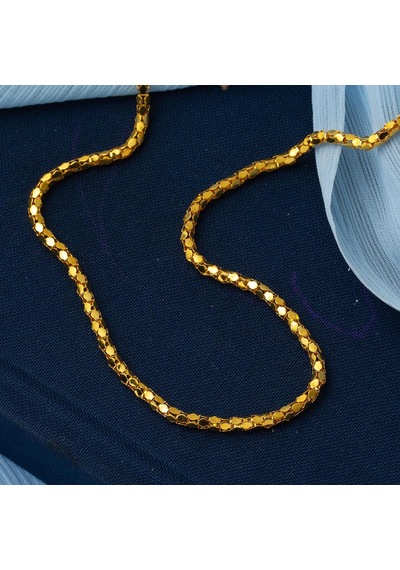 14 Ayar Altın Zincir Gerdanlık - 60 cm ZNLBS14K8998