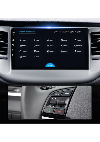 Exvol Hyundai Tuscon Android Multimedya 9 İnc Hd Ips Ekran Ram 2GB Hafıza 32 GB