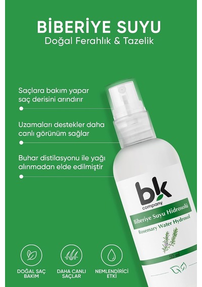 Tr Biberiye Suyu Dökülme Karşıtı Güçlendirici Ve Hızlı Saç Uzatma Etkili Saf Saç Toniği 50 Ml