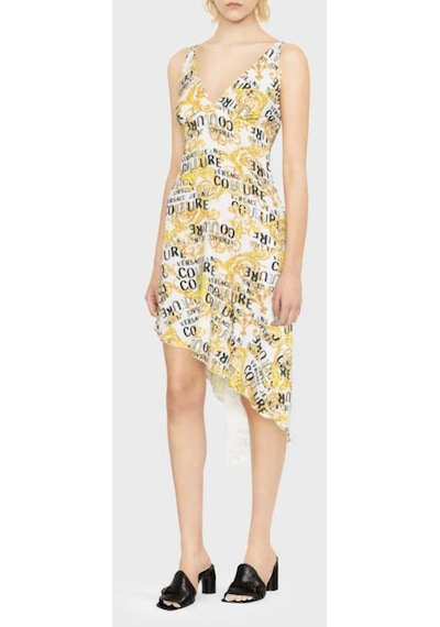 Versace Jeans Couture Bayan Elbise 74hao912 Ns228 G03 Beyaz