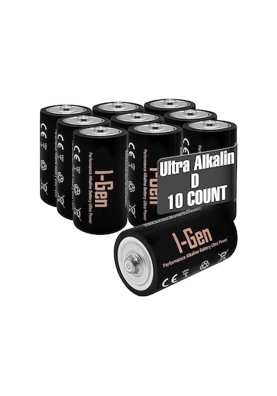 Batteries Lr20 Ultra Alkalin D Boy Pil 1.5v Büyük Boy Pil 2, 2'li Paket