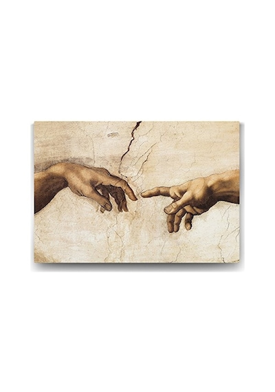 Michelangelo - Creation Of Adam Tablosu - 75x50cm