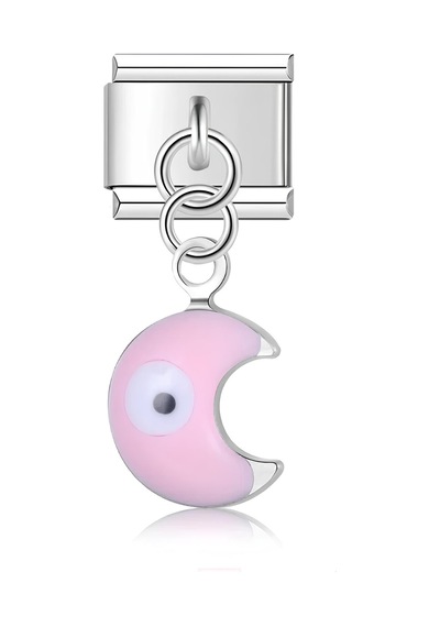 Nomination Çelik Bileklik Uzatma Ek Charm 1 Adet 9mm Scb26c Pembe