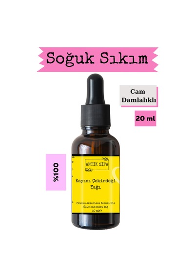 %100 Saf Kayısı Çekirdeği Yağı - 20 Ml 20 ML