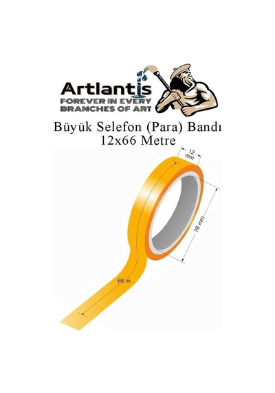 Büyük Bant Kesme Makinesi Siyah Ve 3 Adet 12x66 Metre Bant Masa Üstü Bant Makinesi Bant Kesici Diğer