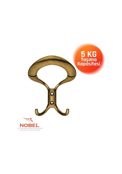 Üçgen Portmanto Askısı, Metal Vestiyer Askısı, Anti K Sari, Duvar Ve Dolap Askılığı 5'li Set Vidalı