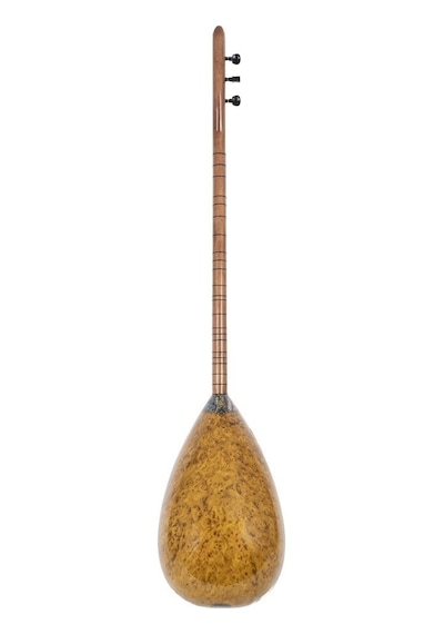Saz-z-5-3 Kuşgözü Akçaağaç Uzun Sap Bağlama