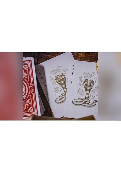 Cartamundi Cobra Red V2 Oyun Kağıdı Limited Edition Koleksiyonluk İskambil Kartları Destesi