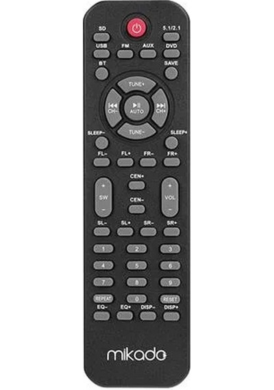 Mikado Md-581bt 110w Usb/sd/fm/bt Destekli 5+1 Ses Sistemi Hoparlör - Speaker