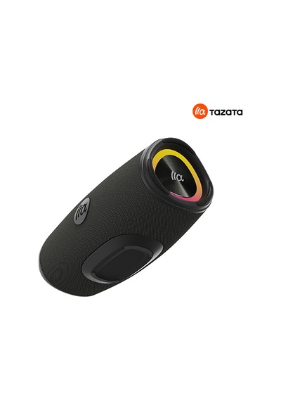 Tazata Boomblast Mini Bluetooth Hoparlör- Gri - 60w Ipx7, 10 Saat Şarj, Powerbank, İnanılmaz Ses