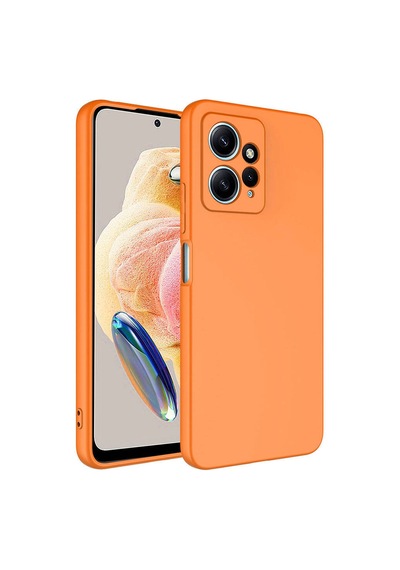 Xiaomi Redmi Note 12 4g Kılıf Yumuşak Silikon Kamera Korumalı Lansman Pazarplus Lila