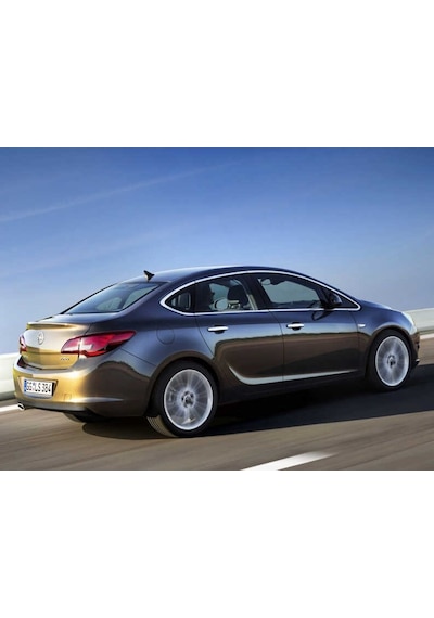 Opel Astra J Sedan 2011 - 2020 Cam Çerçevesi 12 Parça Çıta